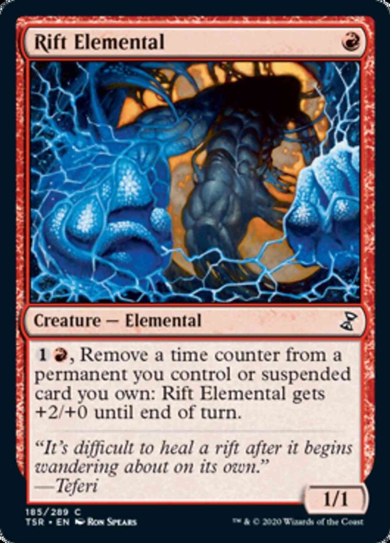 Rift Elemental magic card front