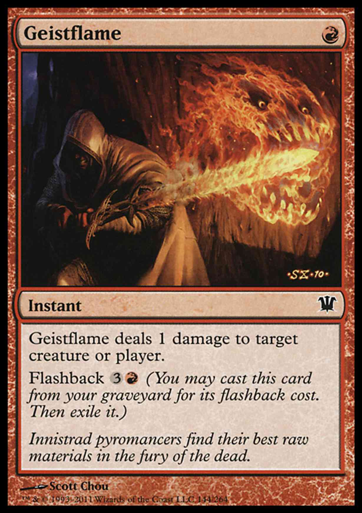 Geistflame magic card front