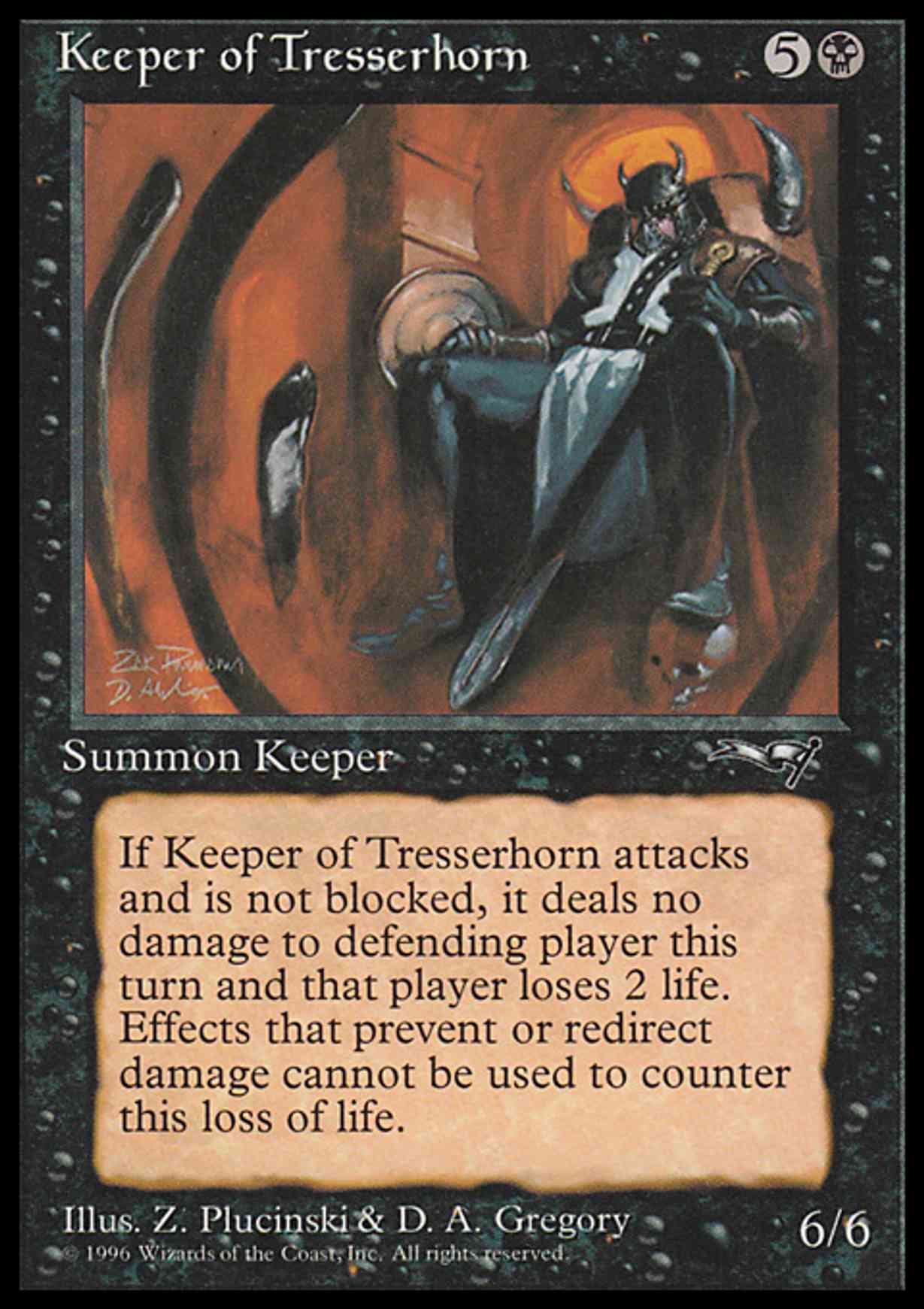 Keeper of Tresserhorn magic card front