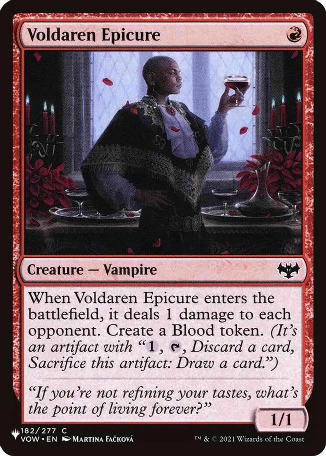 Voldaren Epicure magic card front