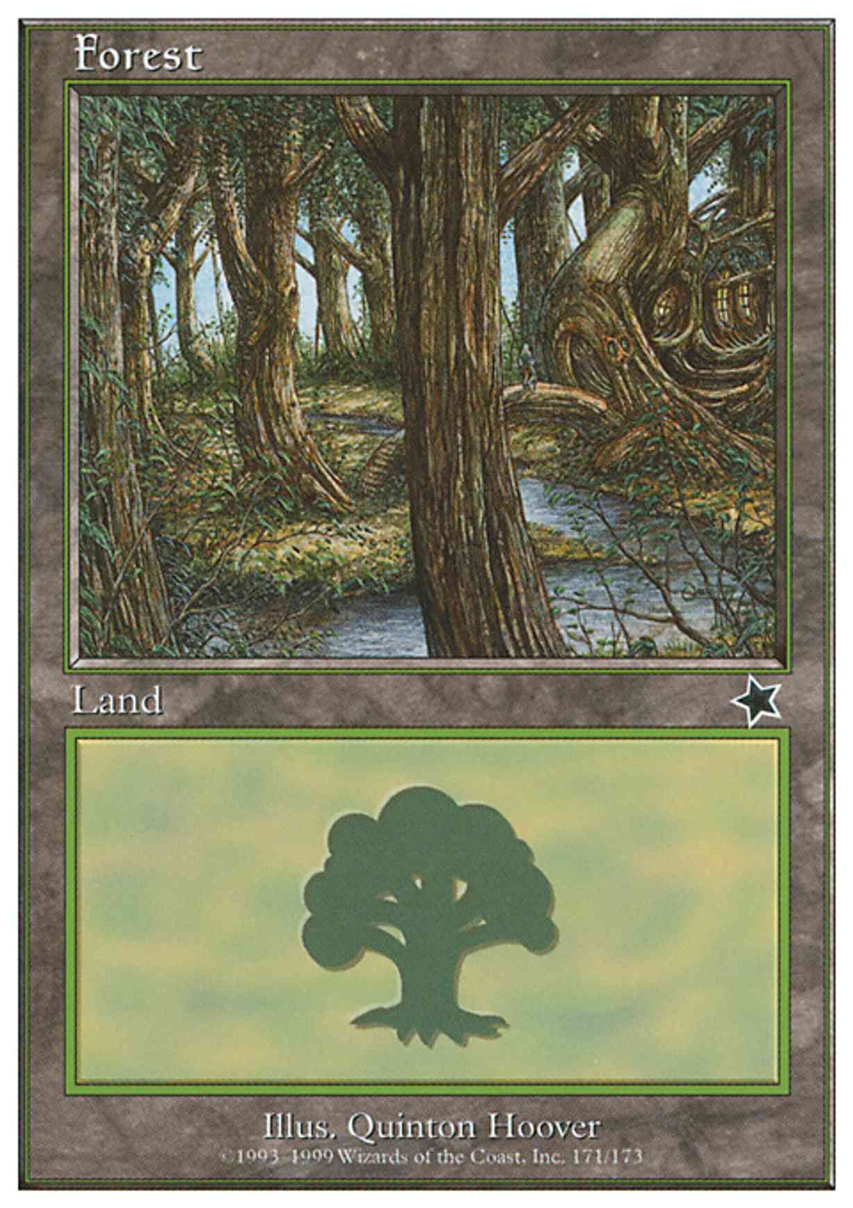 Forest (171)  magic card front