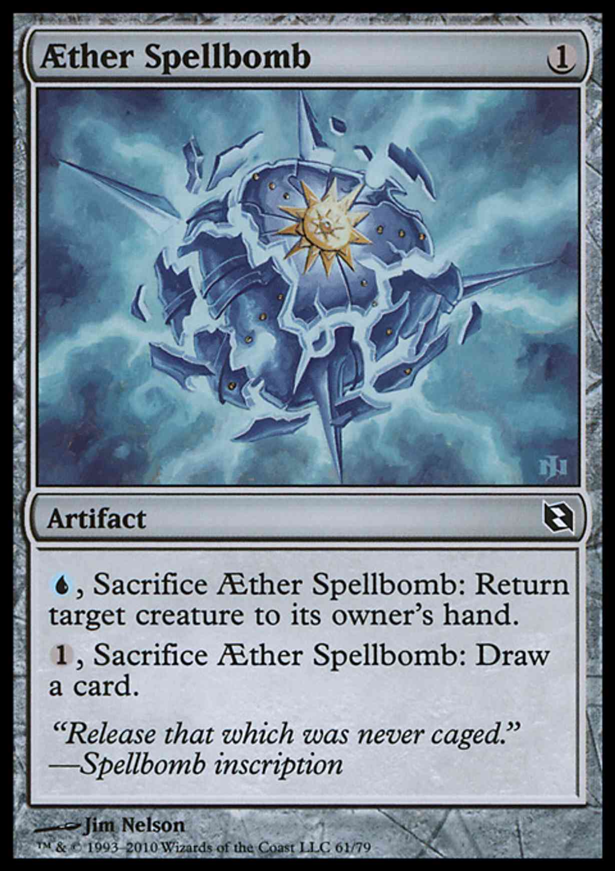 AEther Spellbomb magic card front