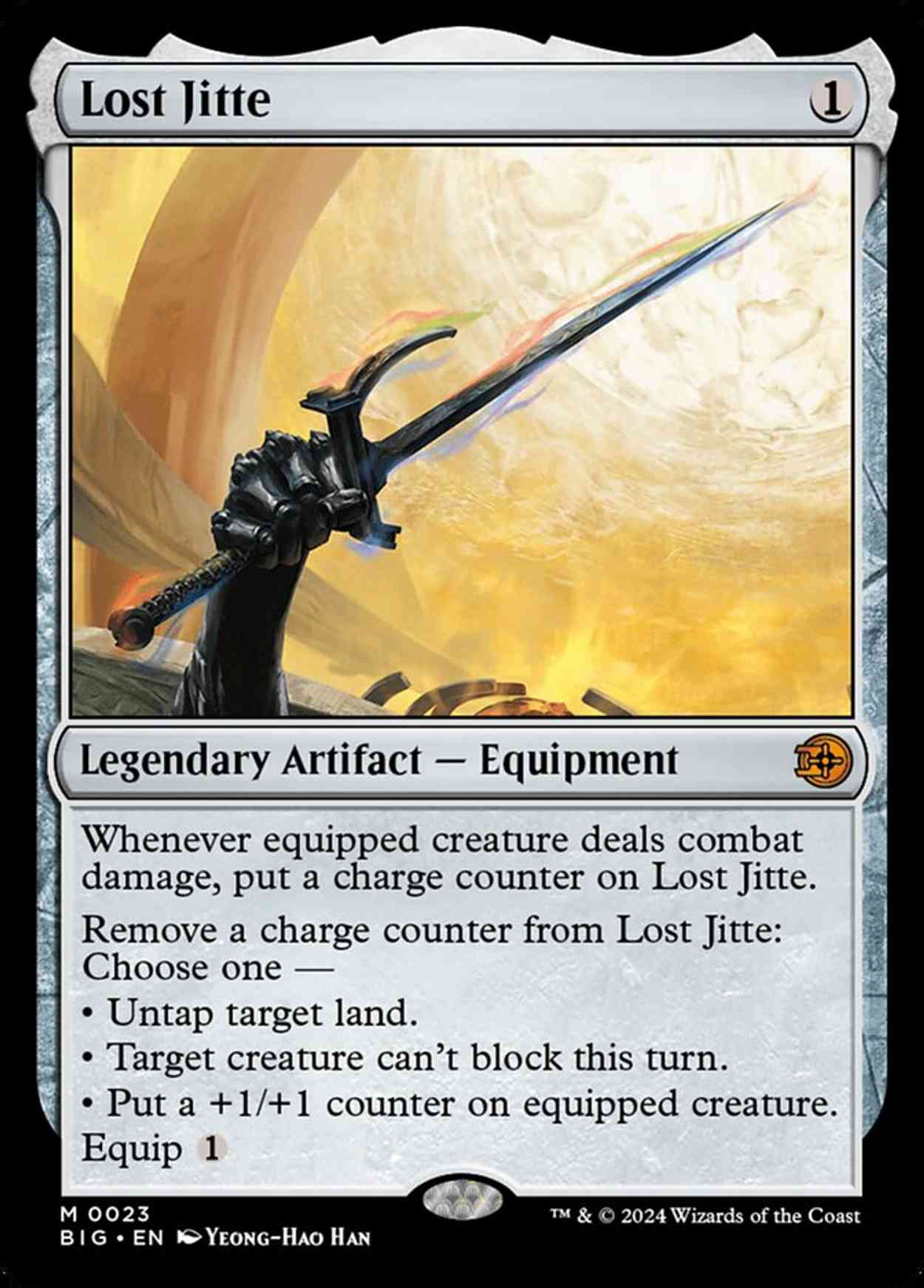 Lost Jitte magic card front