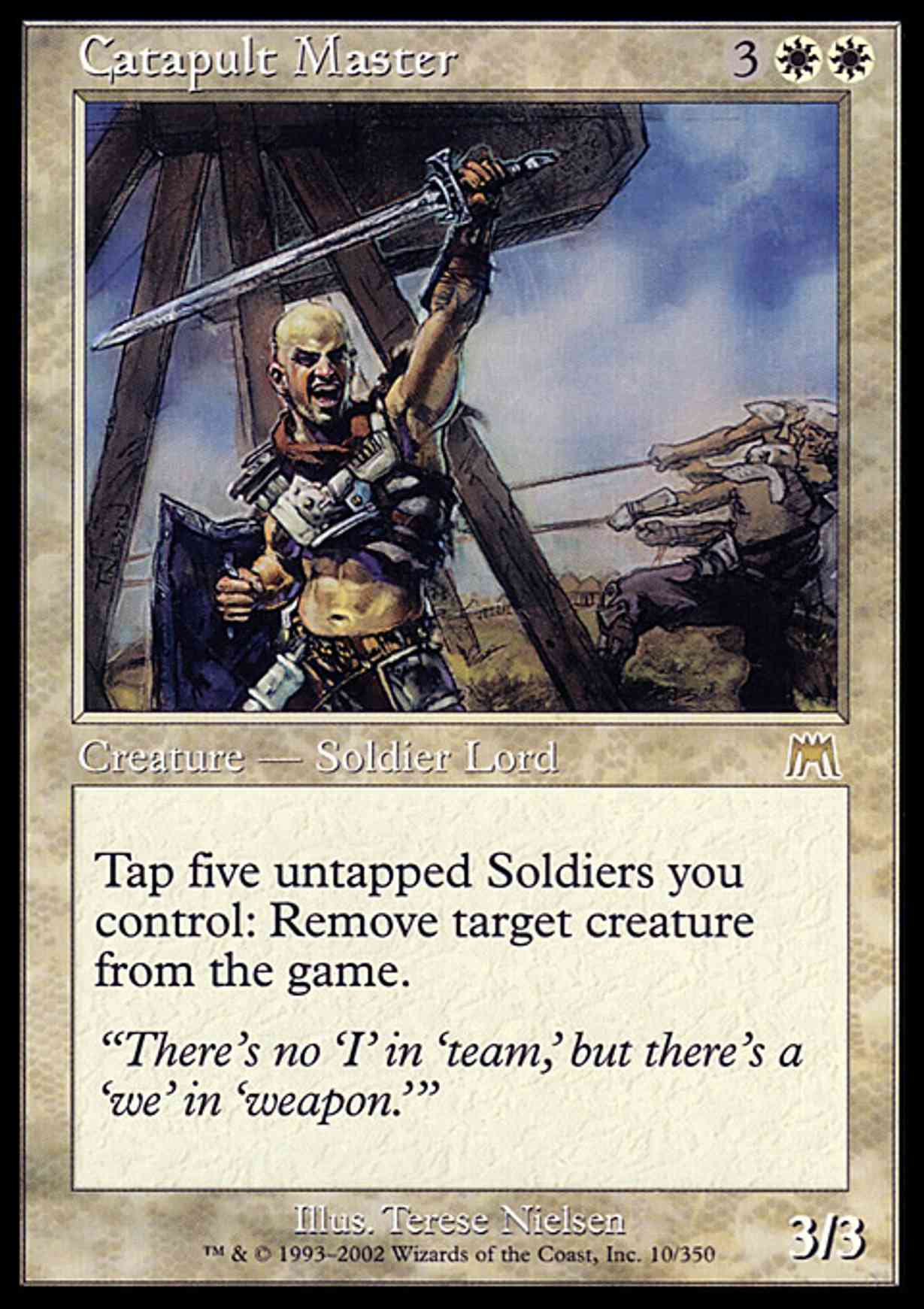Catapult Master magic card front