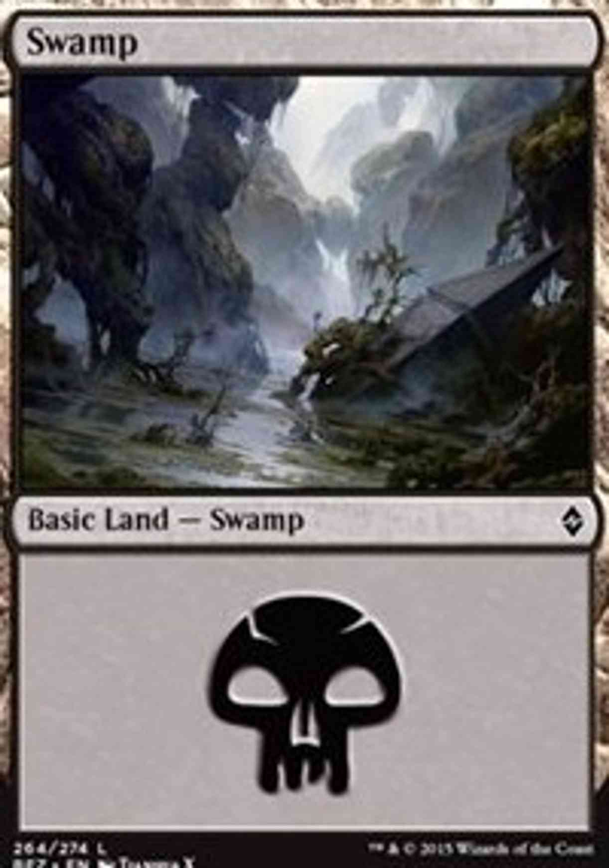 Swamp (264) magic card front