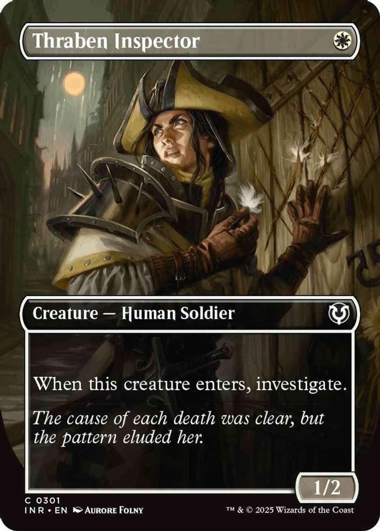 Thraben Inspector (Borderless) magic card front