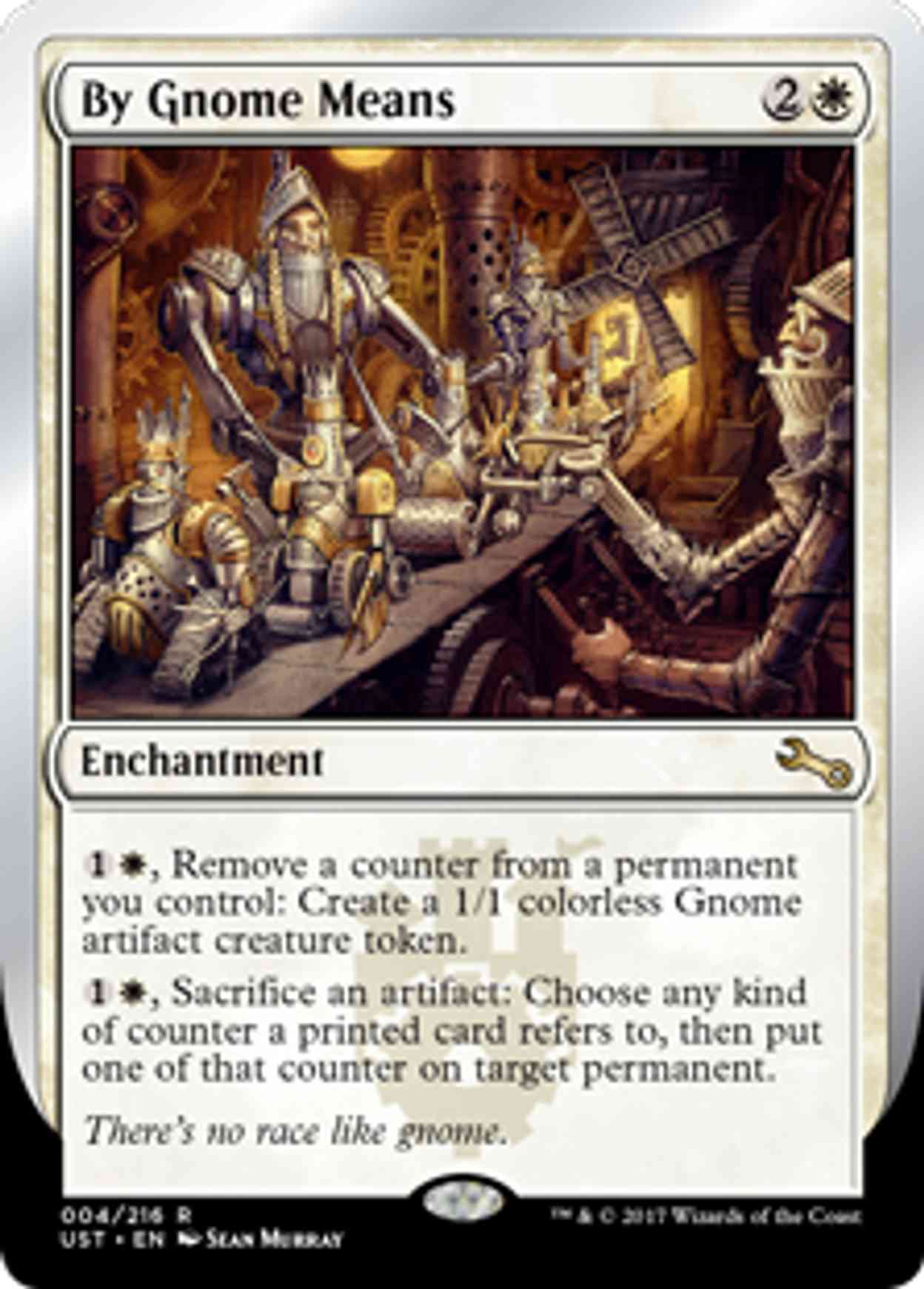 By Gnome Means magic card front