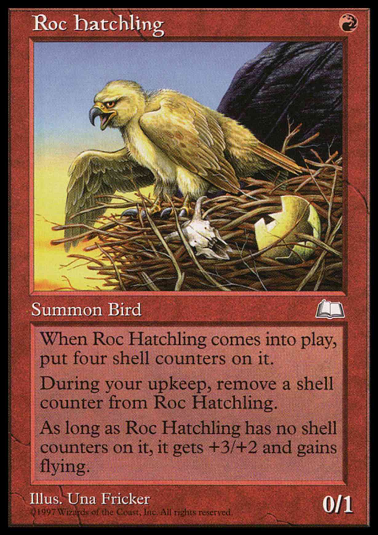 Roc Hatchling magic card front