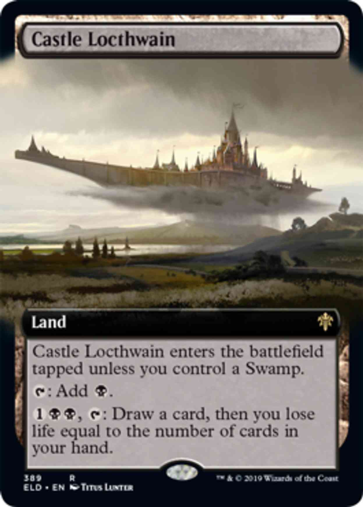 Castle Locthwain (Extended Art) magic card front