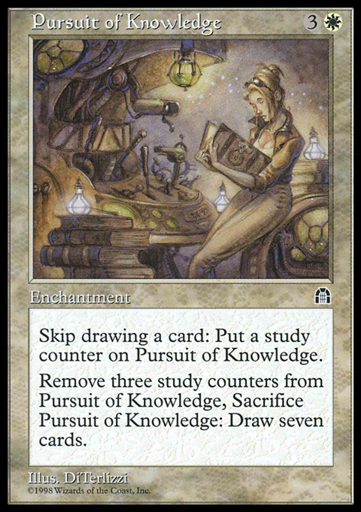 Pursuit of Knowledge magic card front