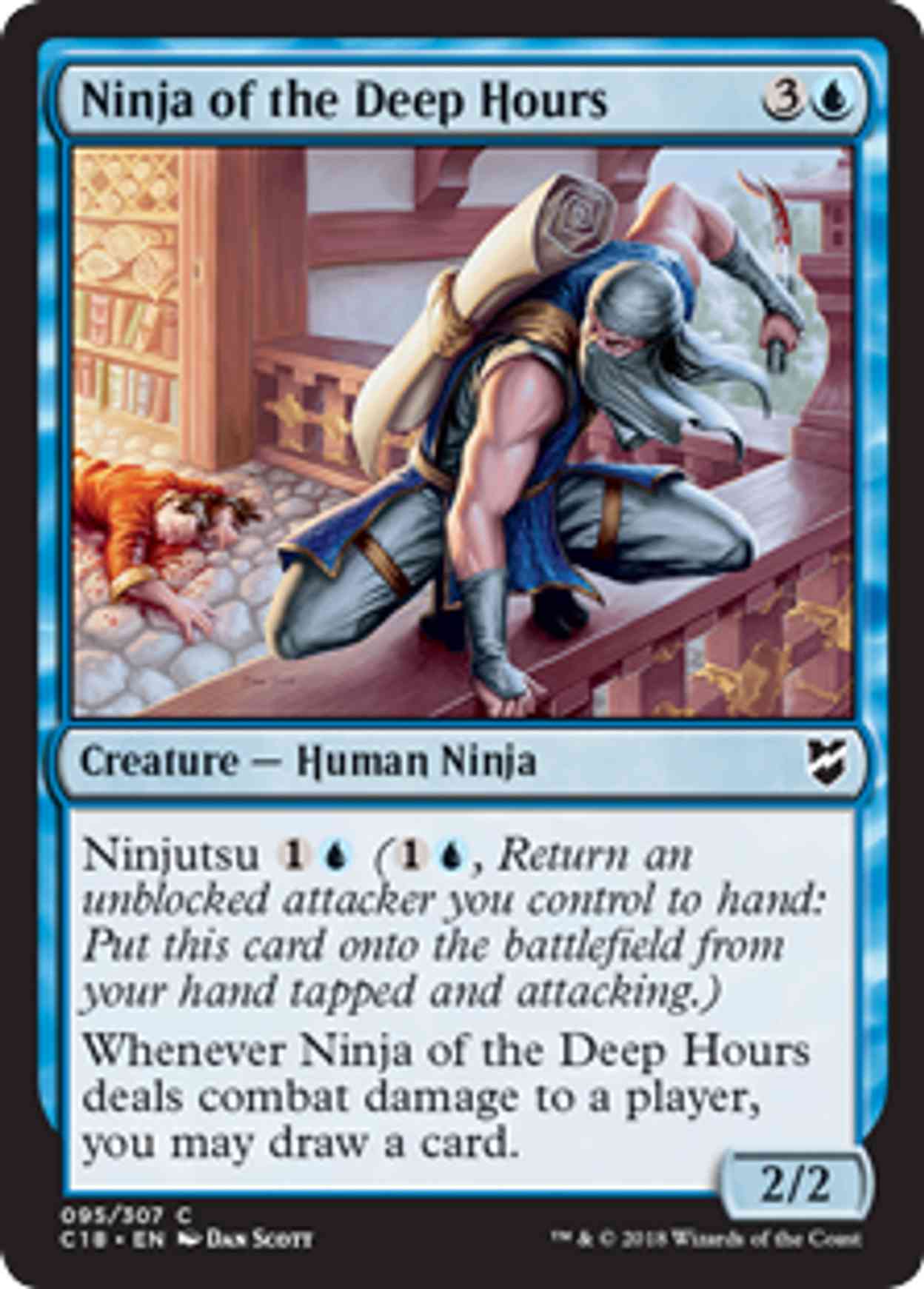 Ninja of the Deep Hours magic card front