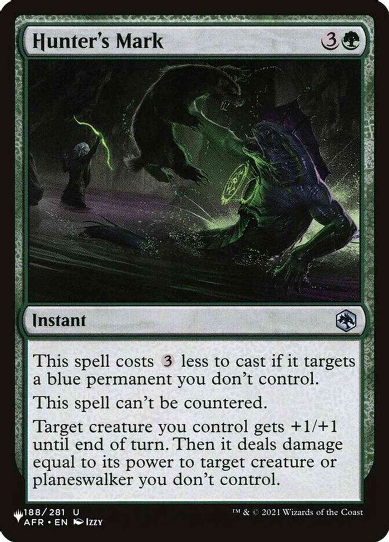 Hunter's Mark magic card front