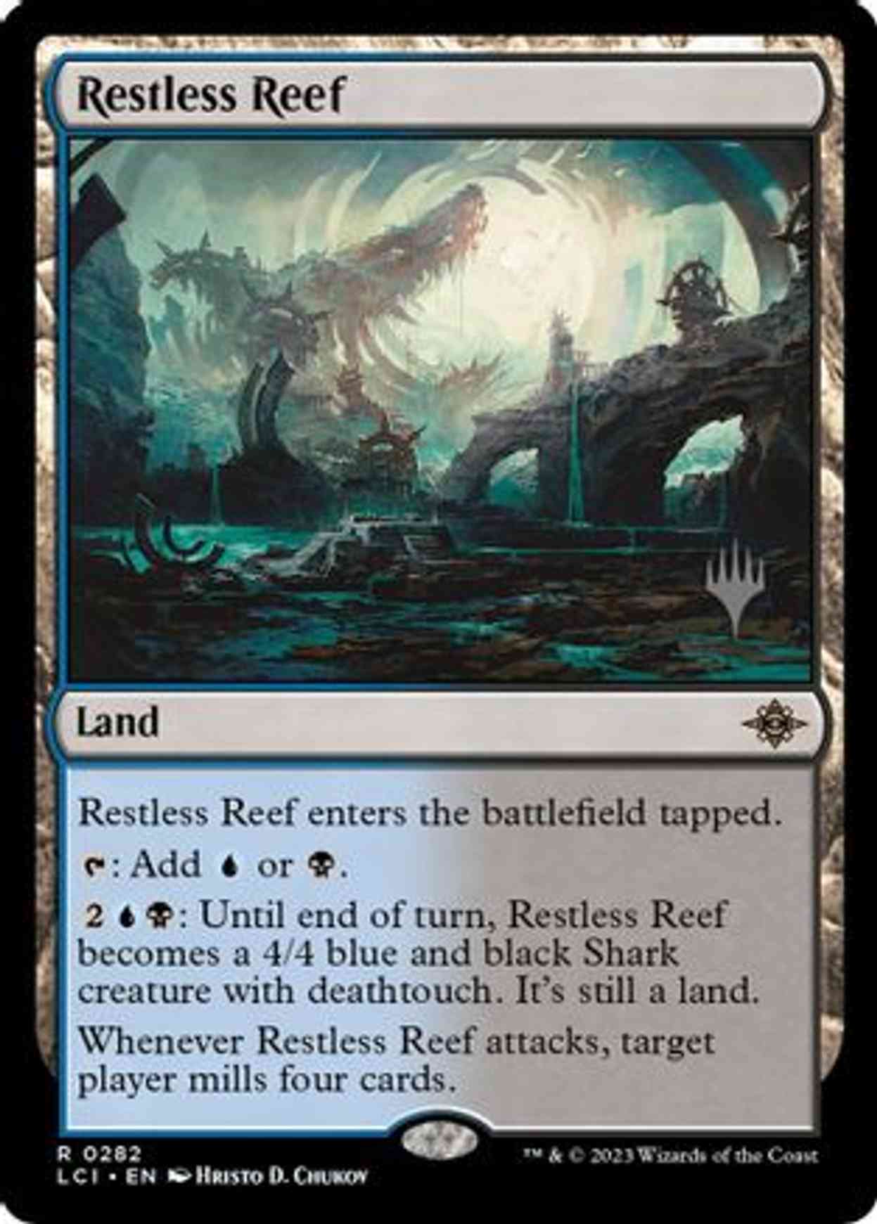 Restless Reef magic card front