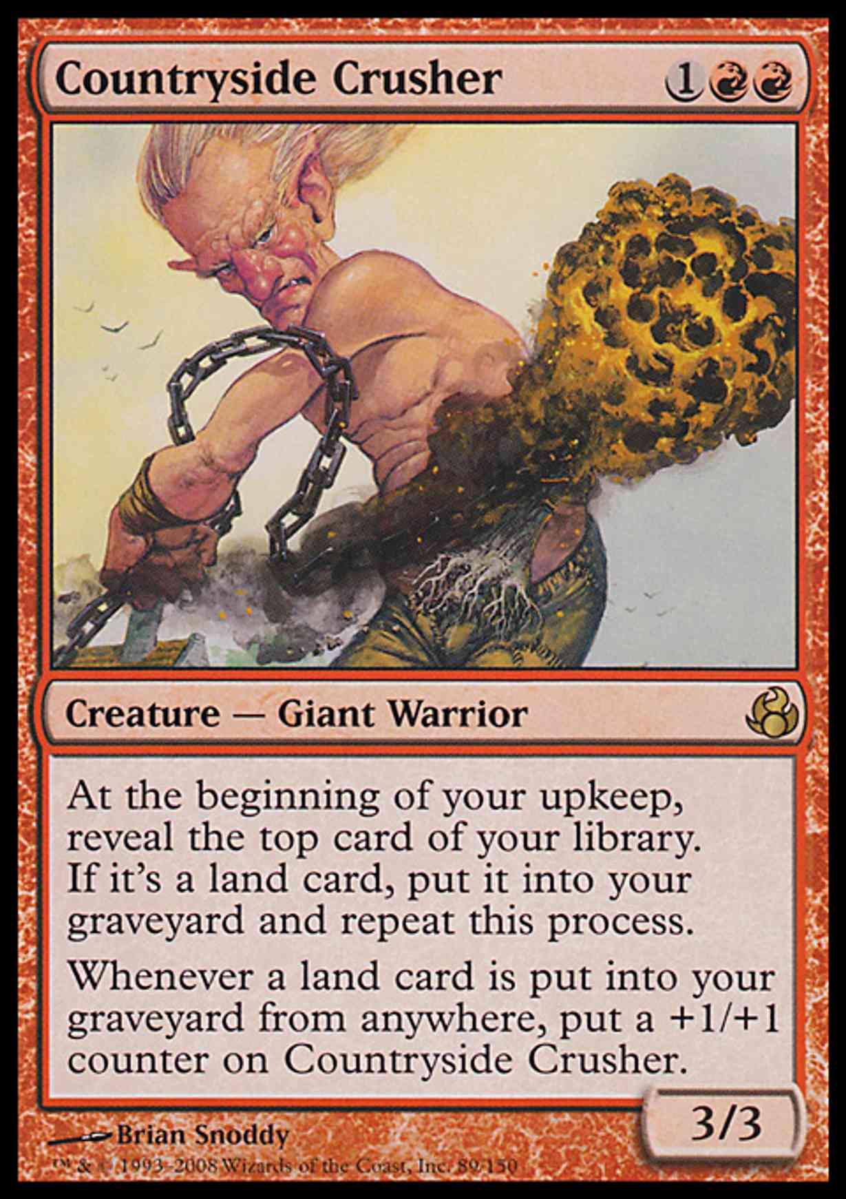 Countryside Crusher magic card front