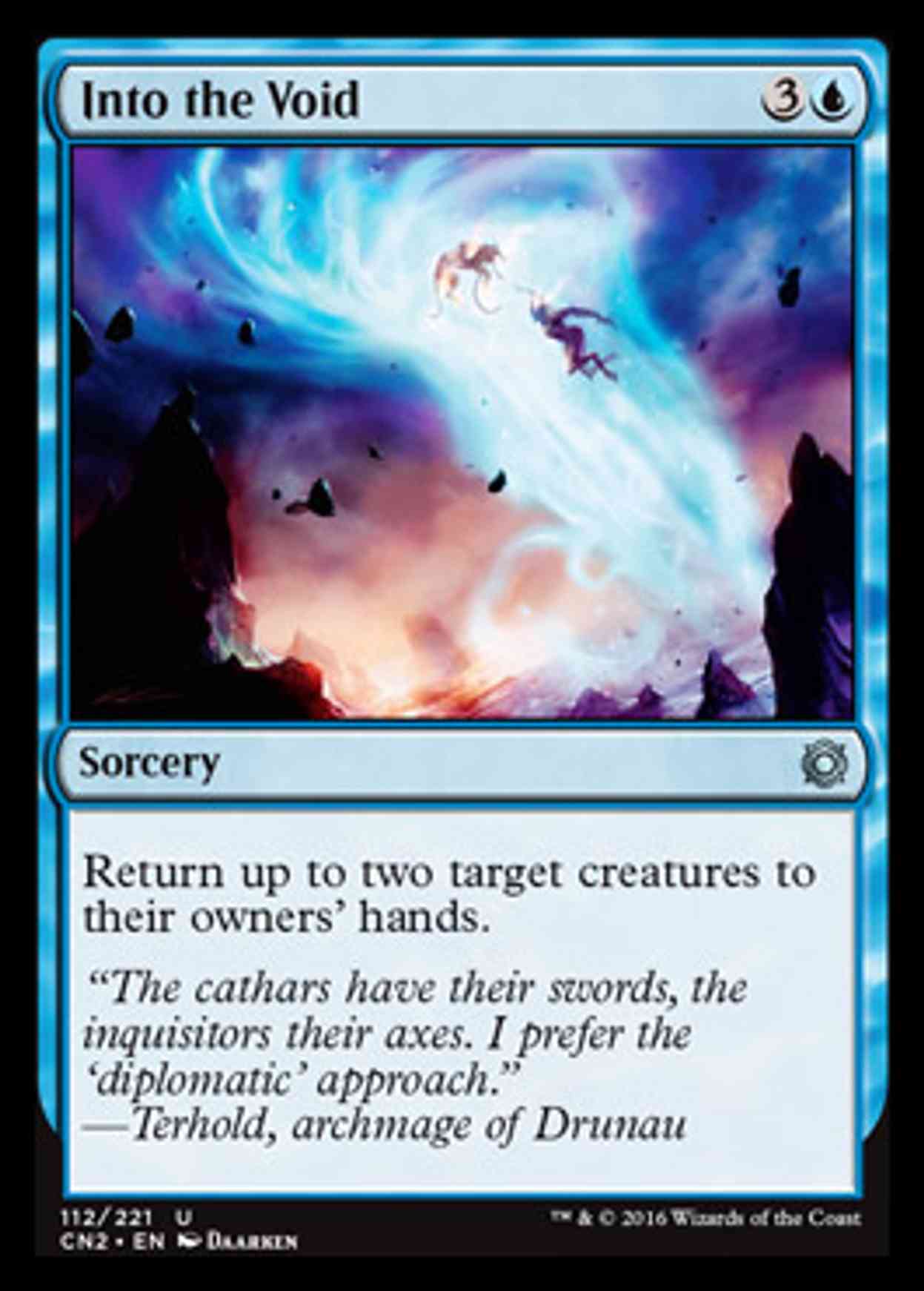 Into the Void magic card front