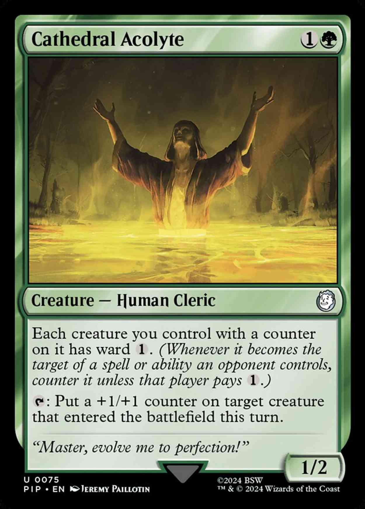 Cathedral Acolyte magic card front