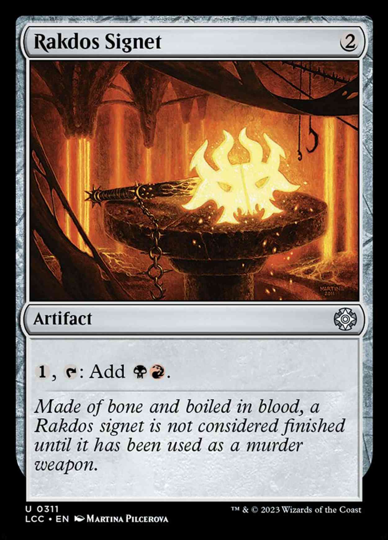 Rakdos Signet magic card front