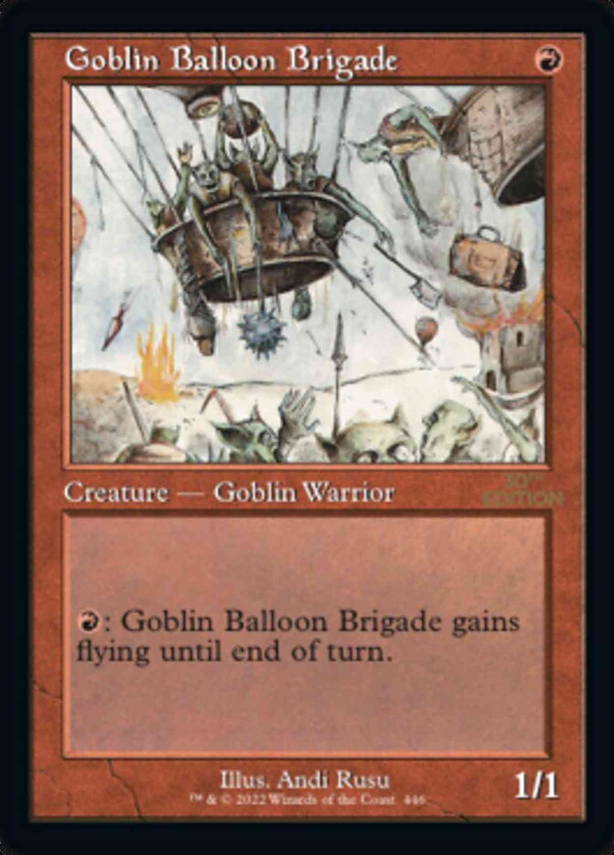 Goblin Balloon Brigade (Retro Frame) magic card front