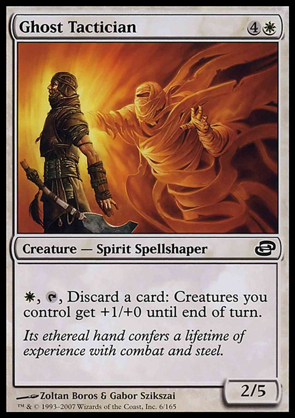 Ghost Tactician magic card front