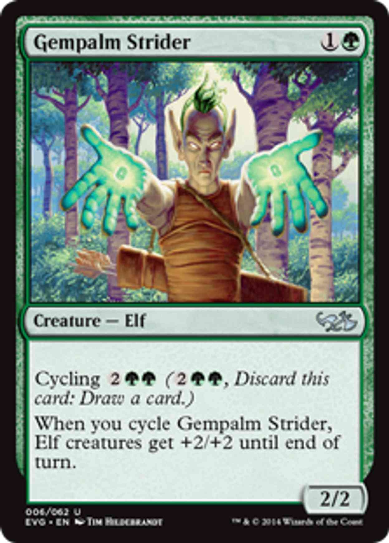 Gempalm Strider magic card front