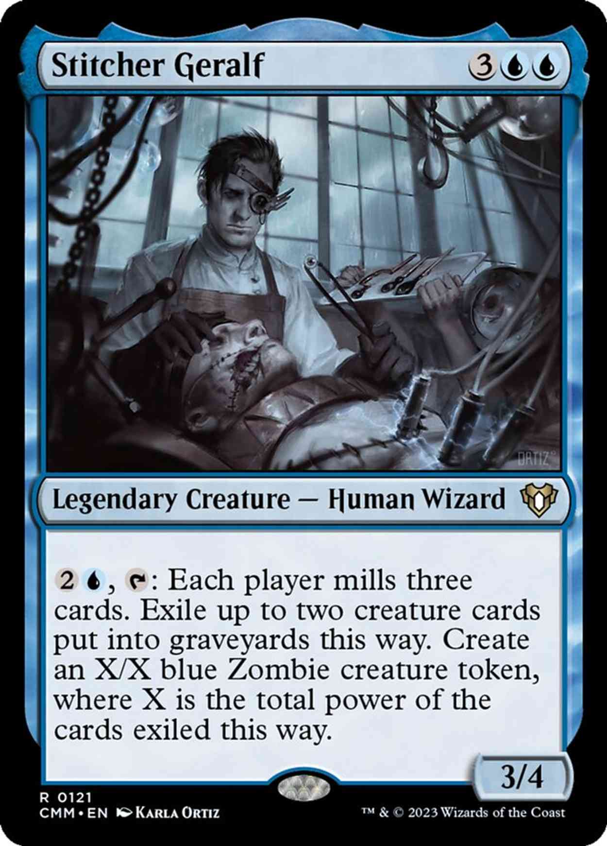 Stitcher Geralf magic card front