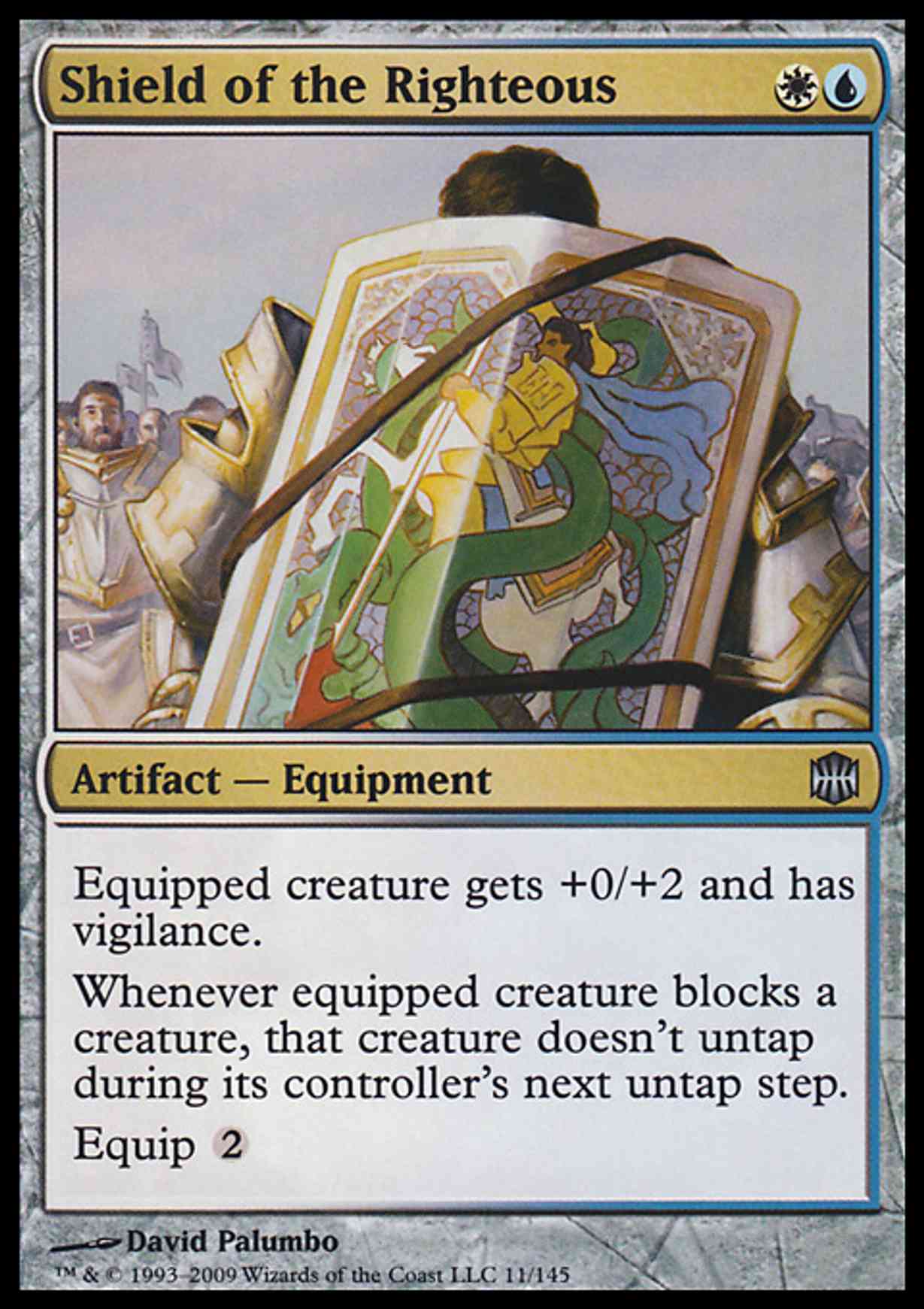 Shield of the Righteous magic card front