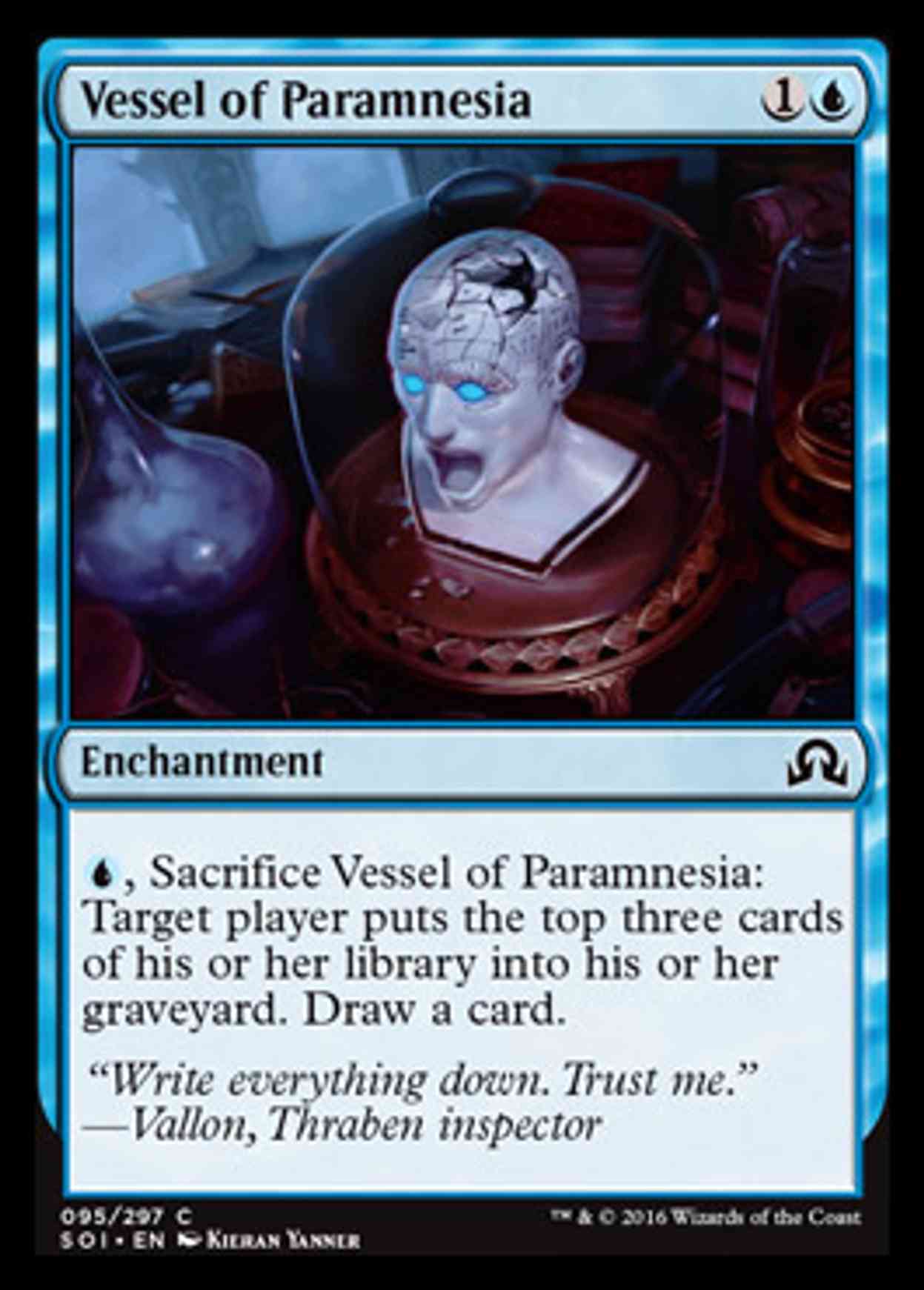 Vessel of Paramnesia magic card front