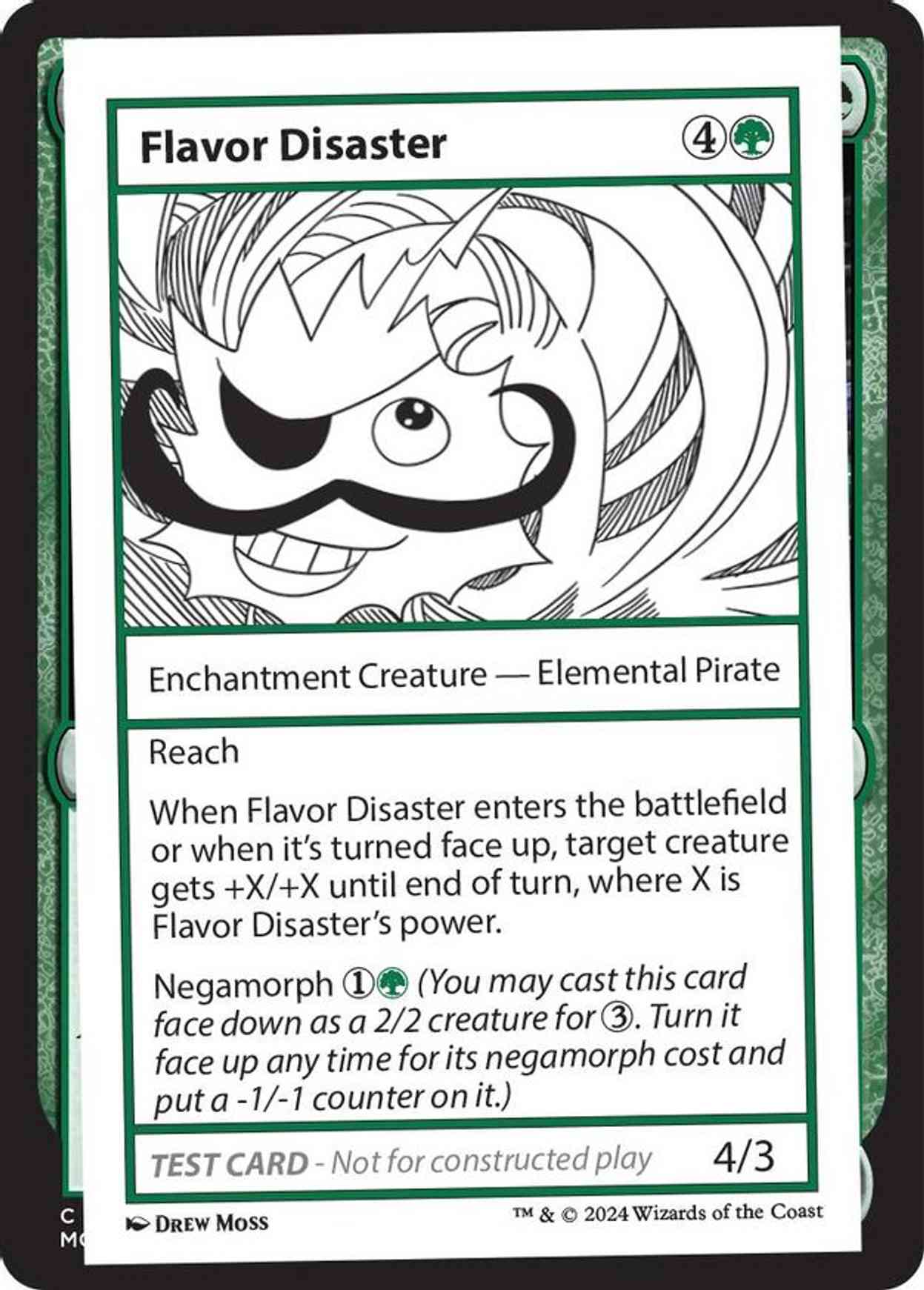 Flavor Disaster magic card front