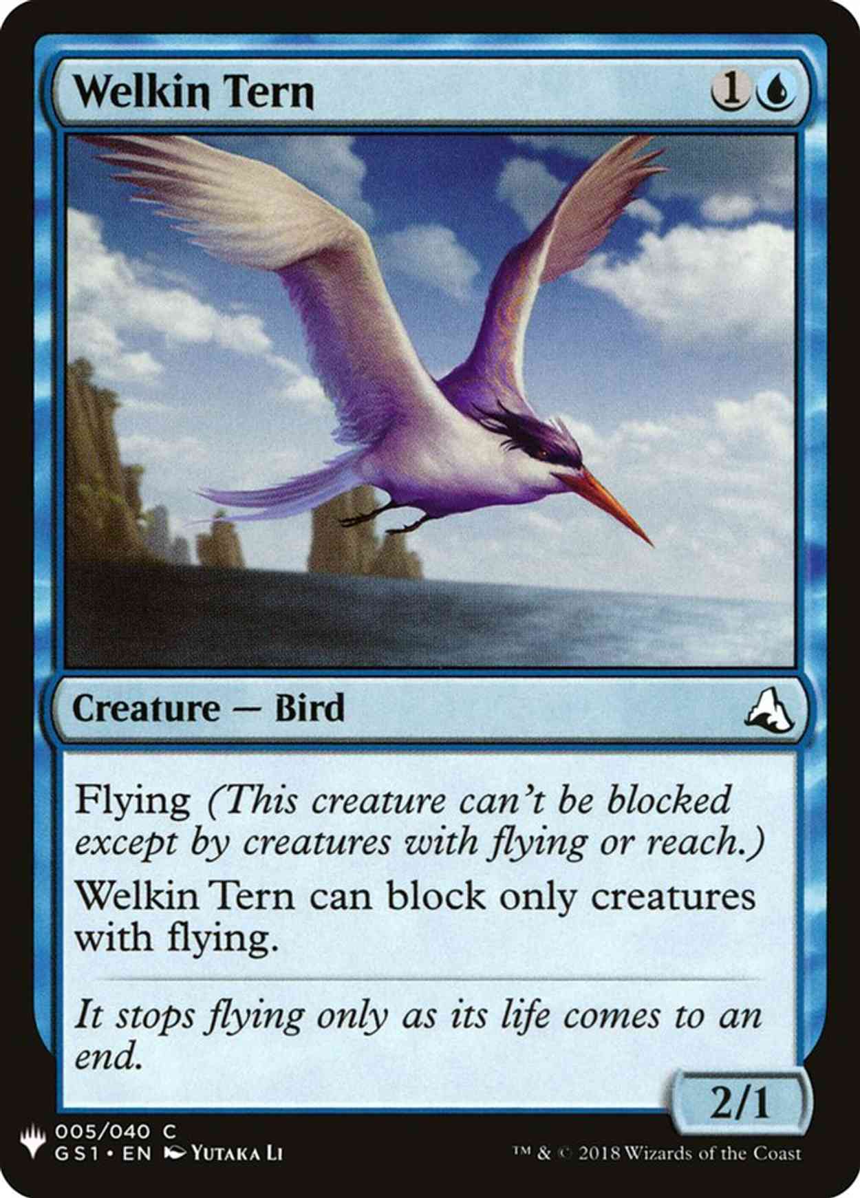 Welkin Tern magic card front