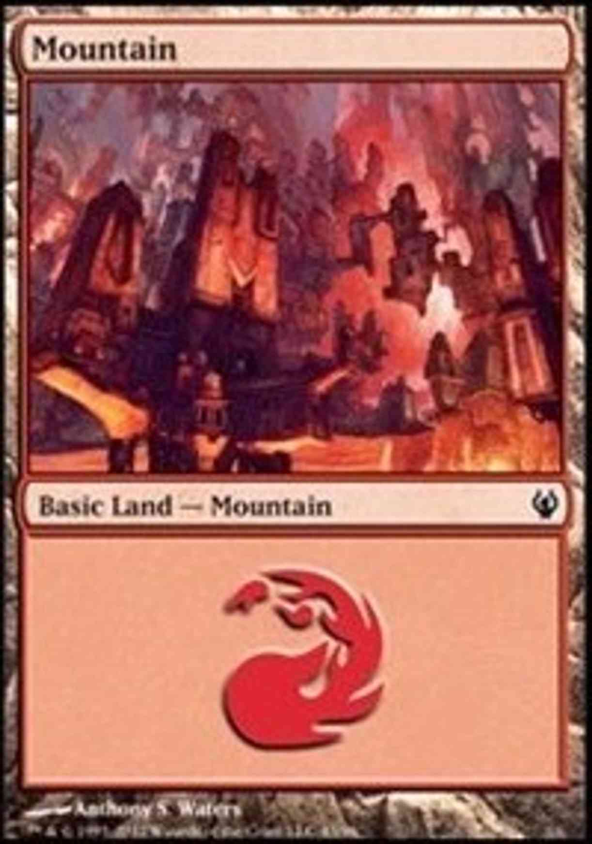 Mountain (43) magic card front