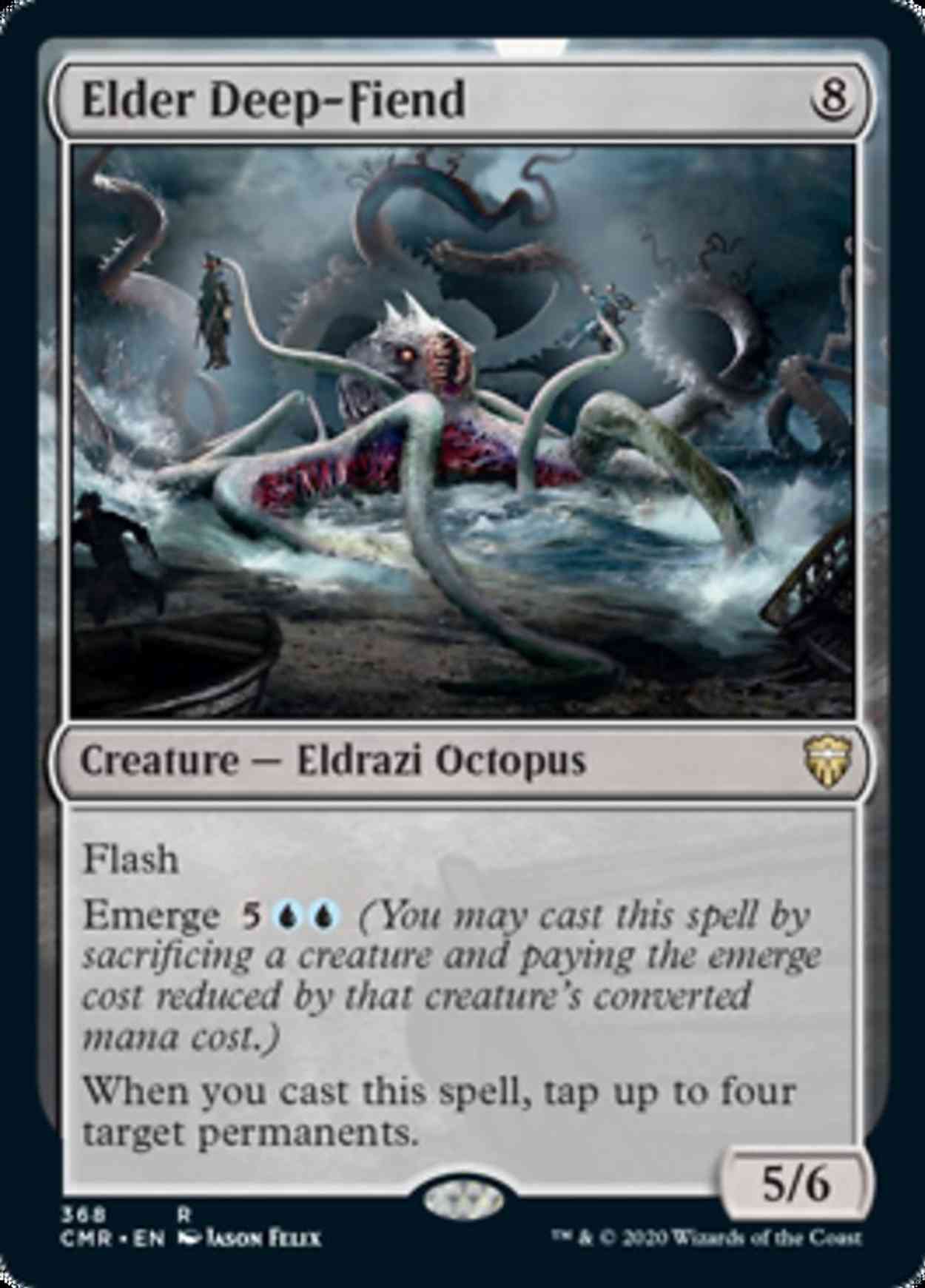 Elder Deep-Fiend magic card front