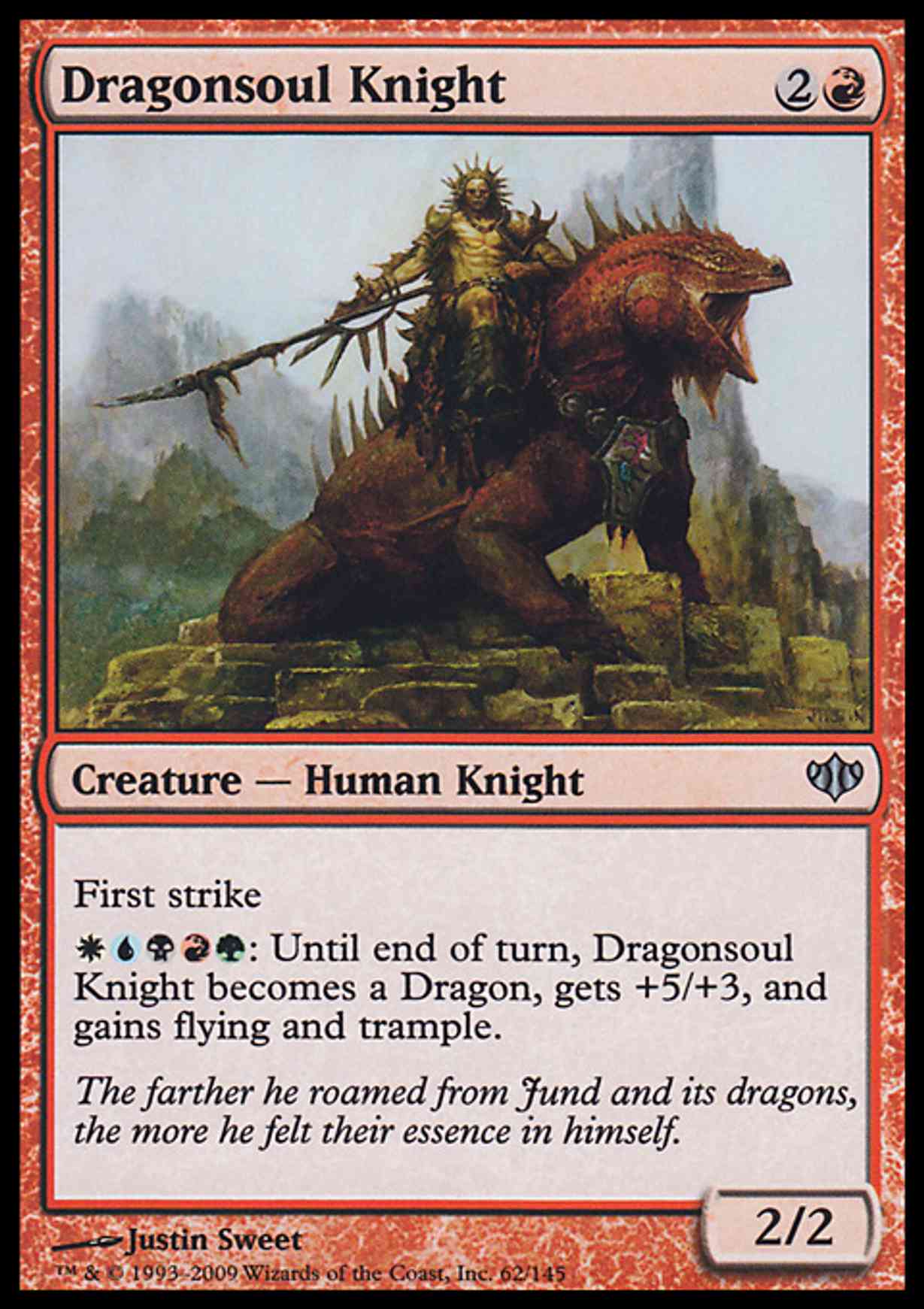 Dragonsoul Knight magic card front