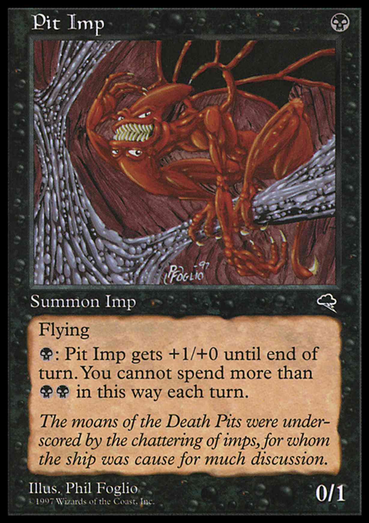 Pit Imp magic card front