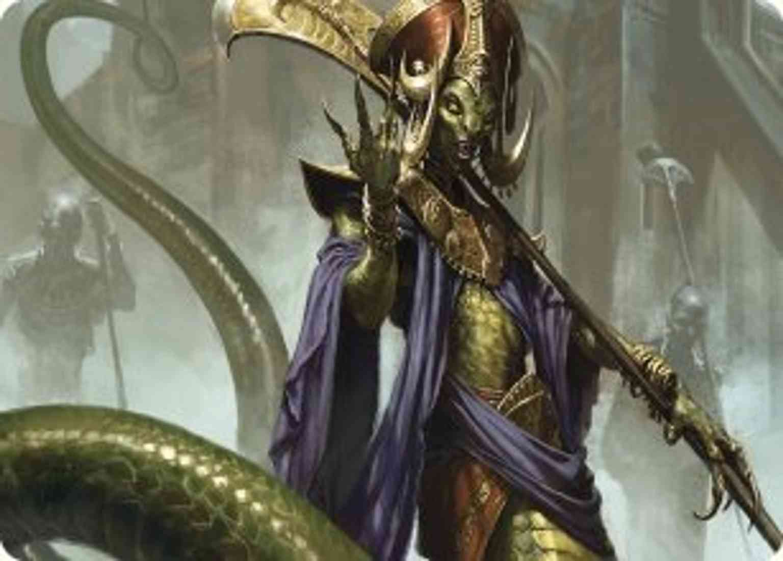 Sidisi, Brood Tyrant Art Card magic card front