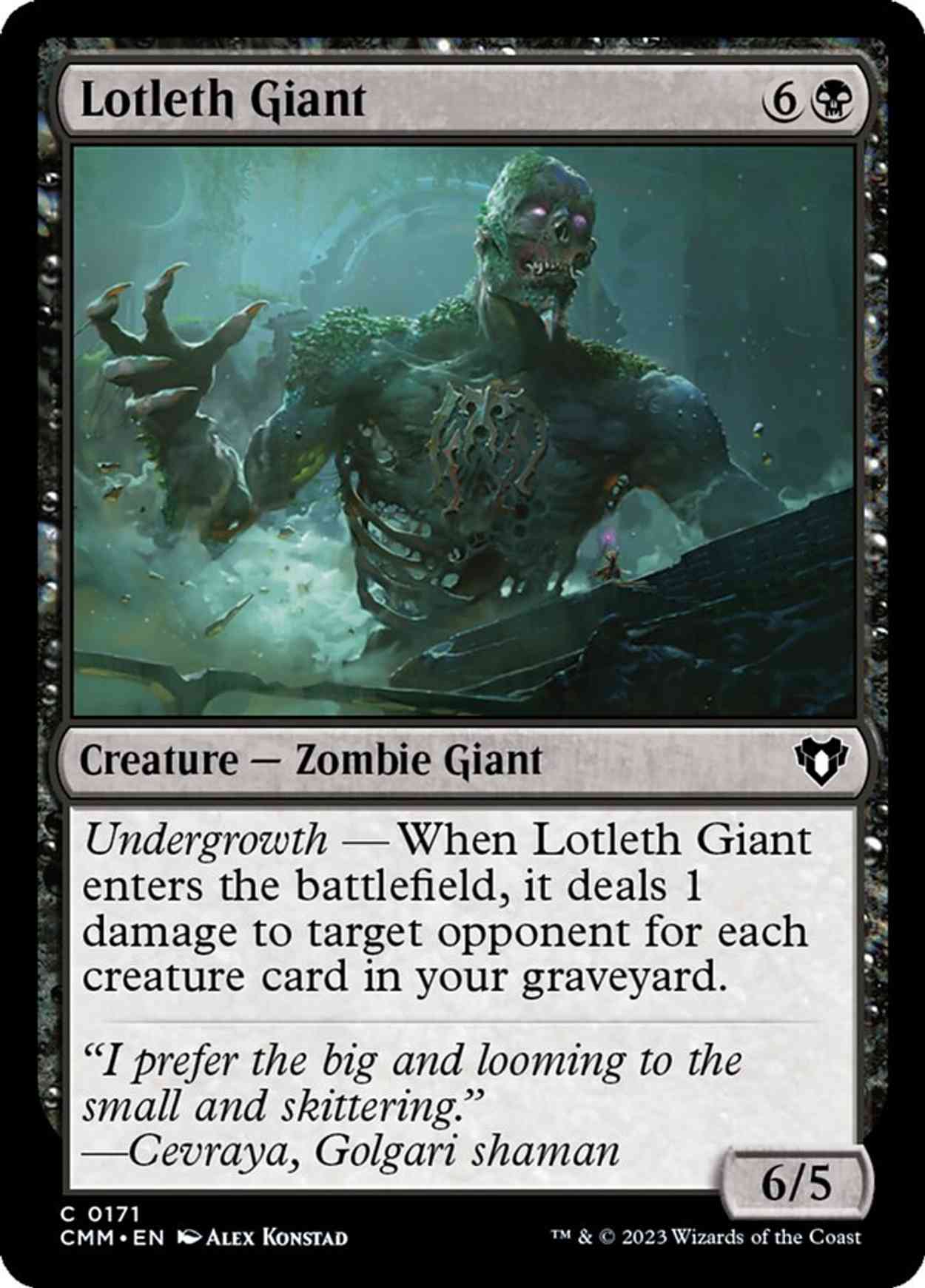 Lotleth Giant magic card front