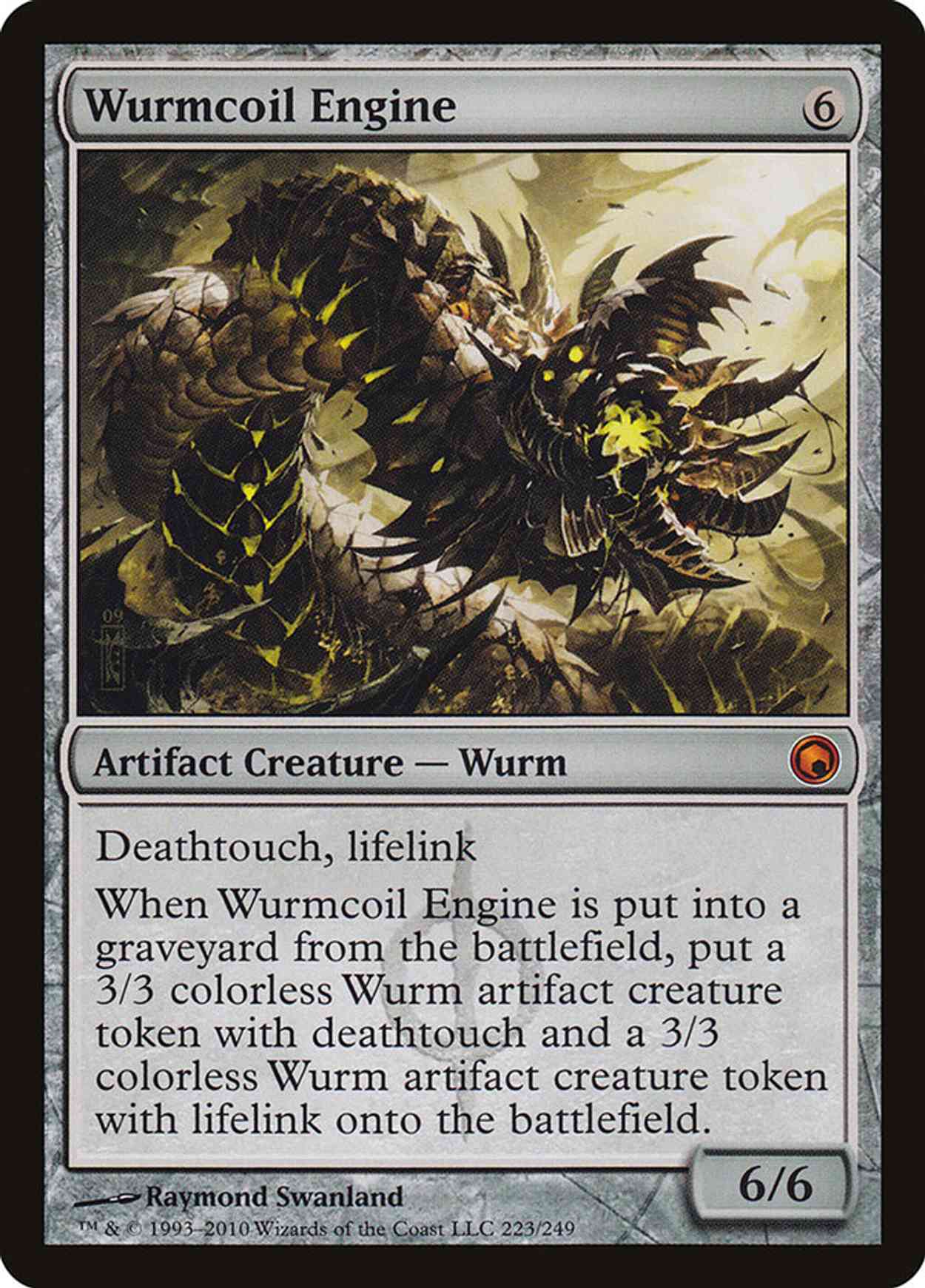 Wurmcoil Engine (Scars of Mirrodin) magic card front