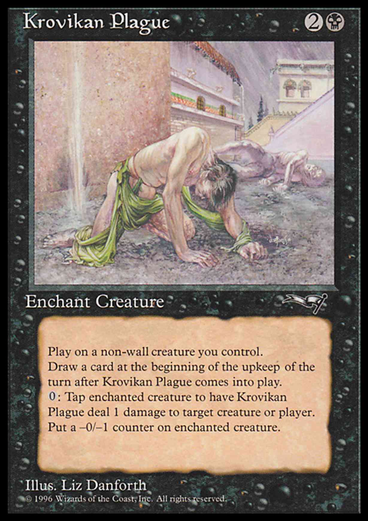Krovikan Plague magic card front
