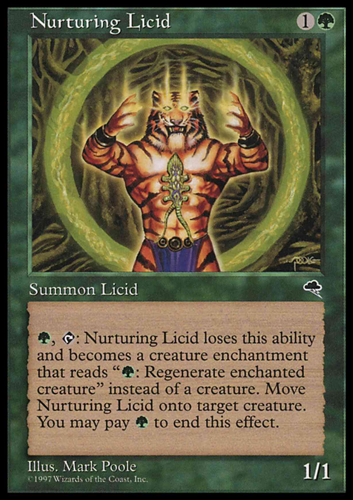 Nurturing Licid magic card front