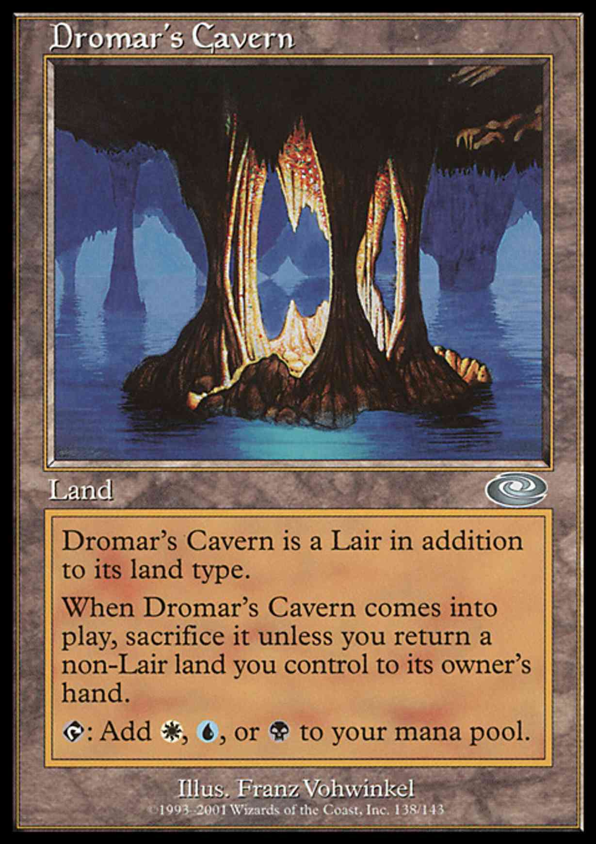 Dromar's Cavern magic card front