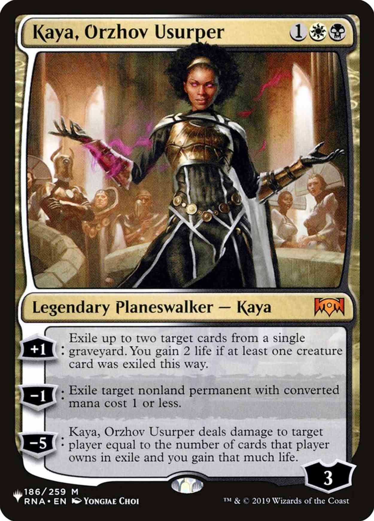 Kaya, Orzhov Usurper magic card front