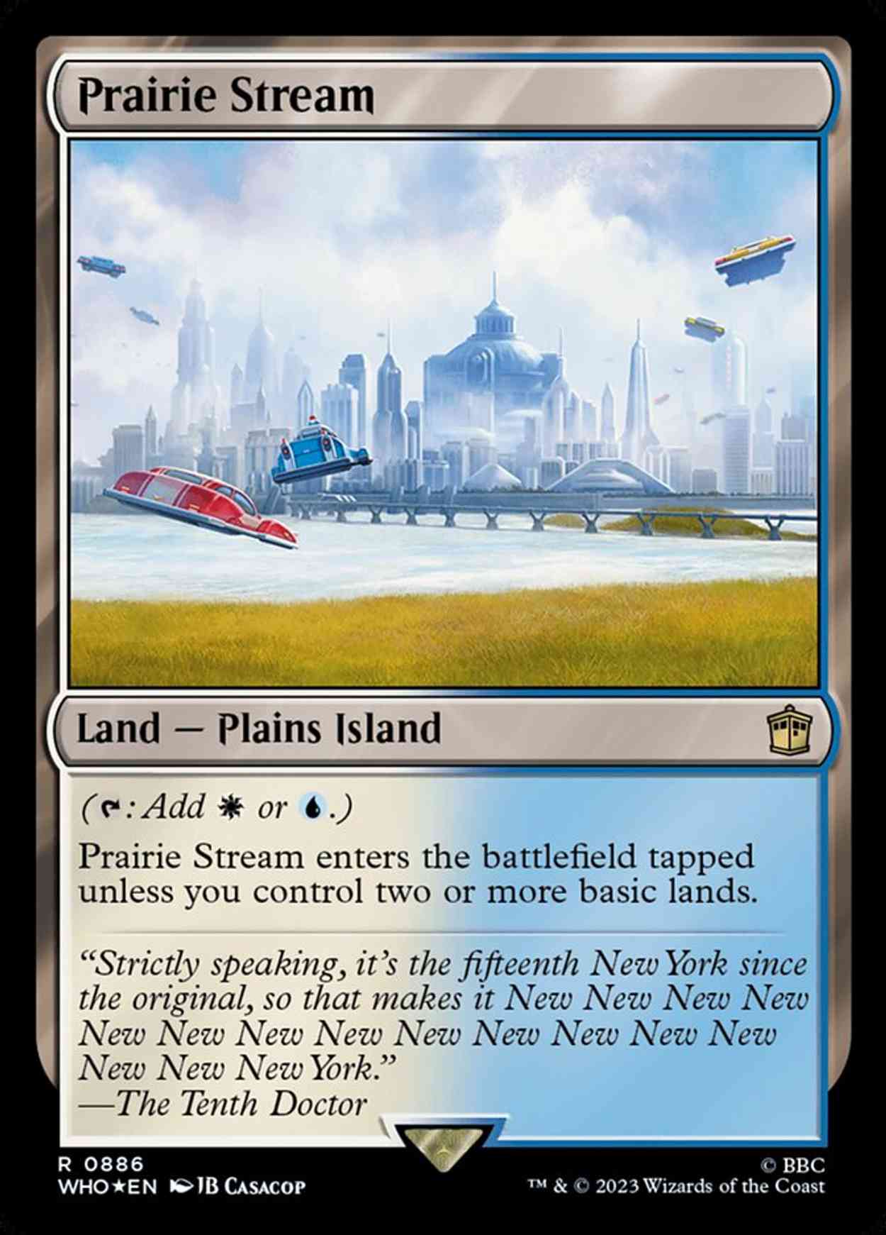 Prairie Stream (Surge Foil) magic card front
