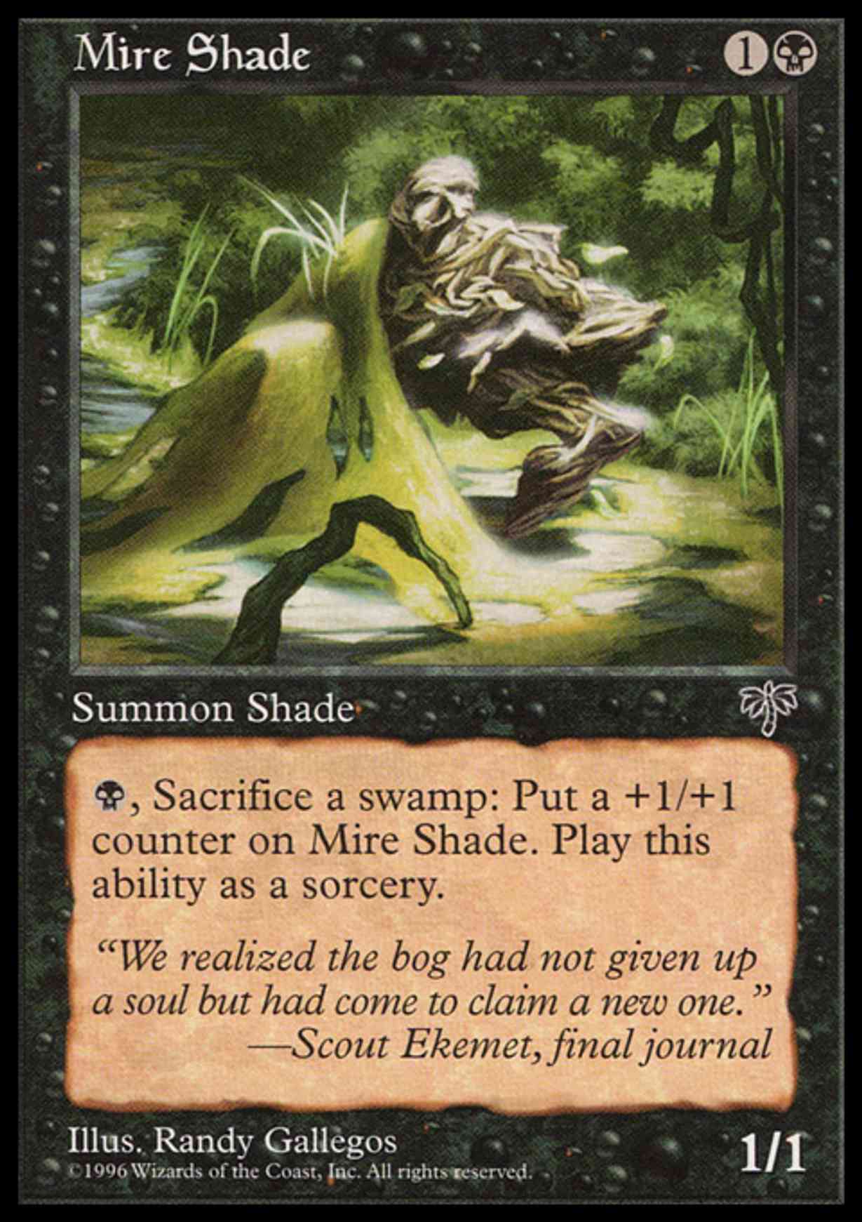 Mire Shade magic card front