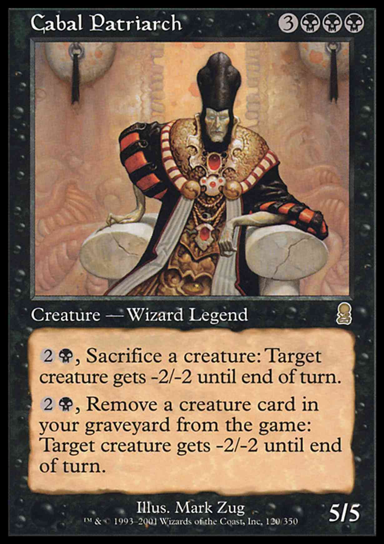Cabal Patriarch magic card front