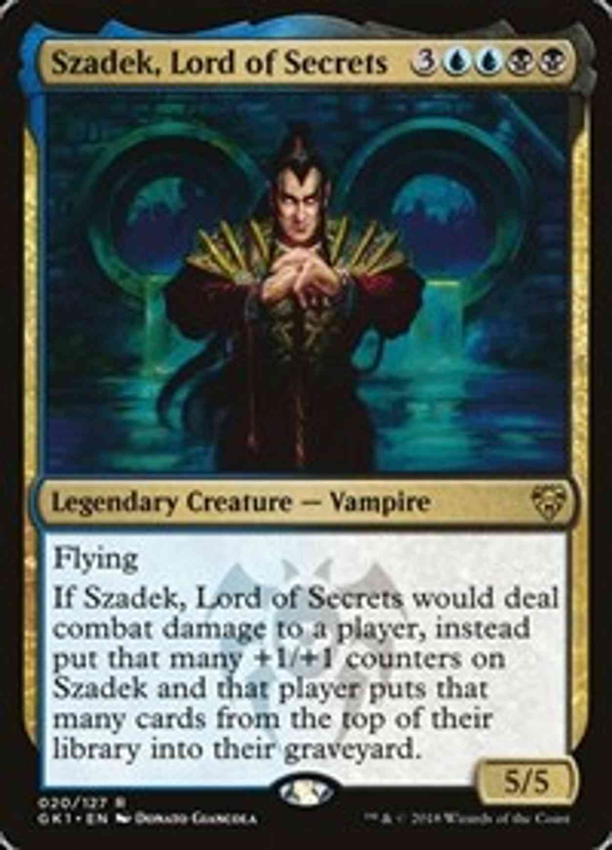 Szadek, Lord of Secrets magic card front