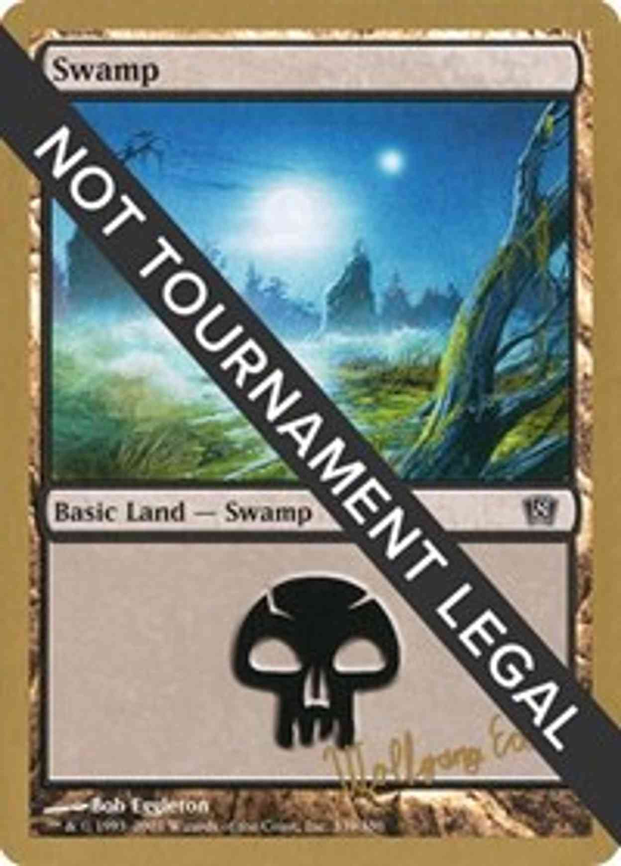 Swamp (339) - 2003 Wolfgang Eder (8ED) magic card front