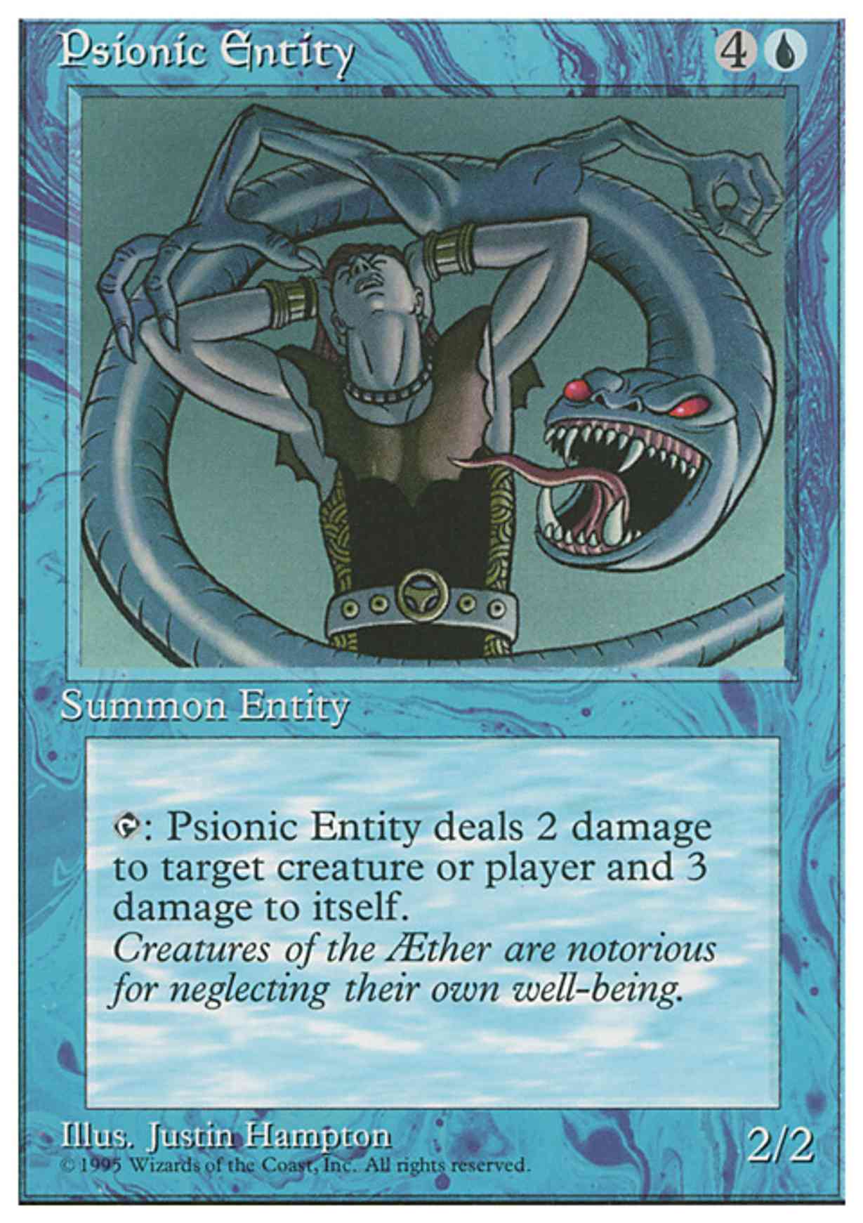 Psionic Entity magic card front
