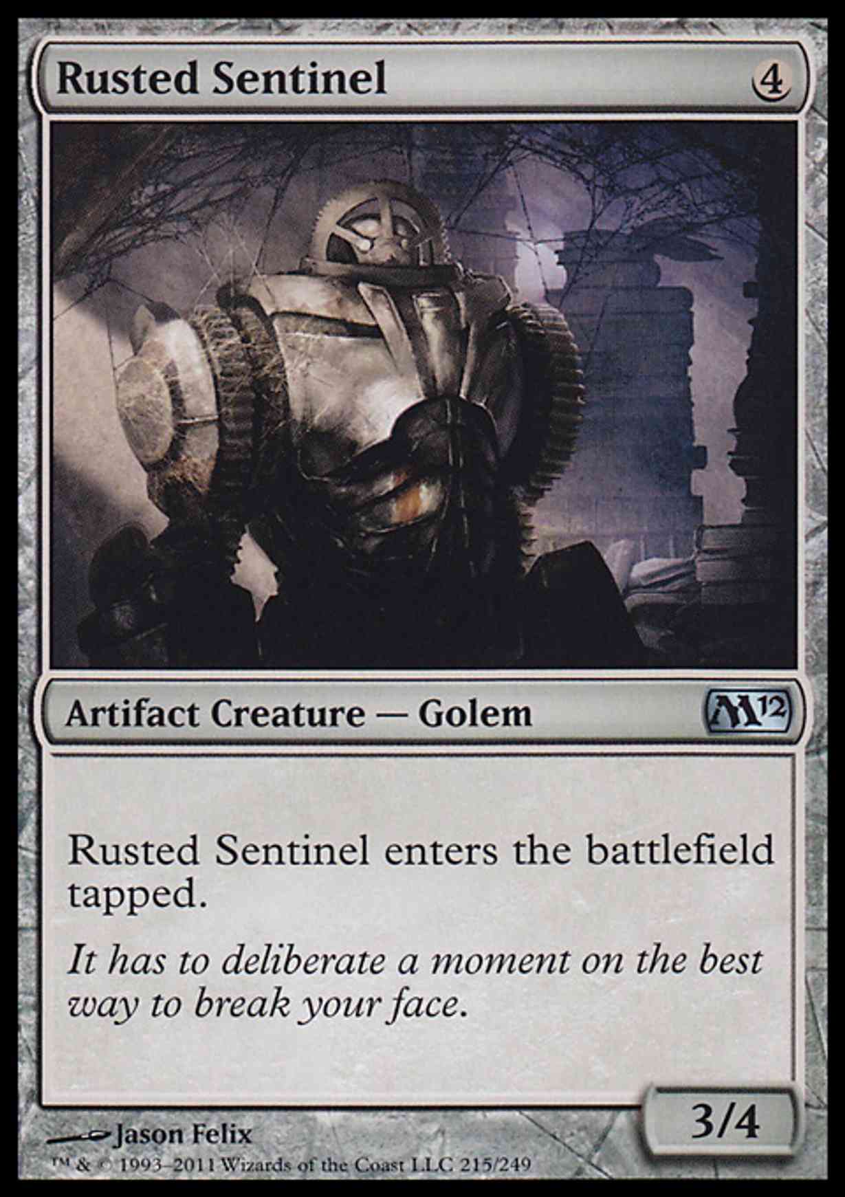 Rusted Sentinel magic card front