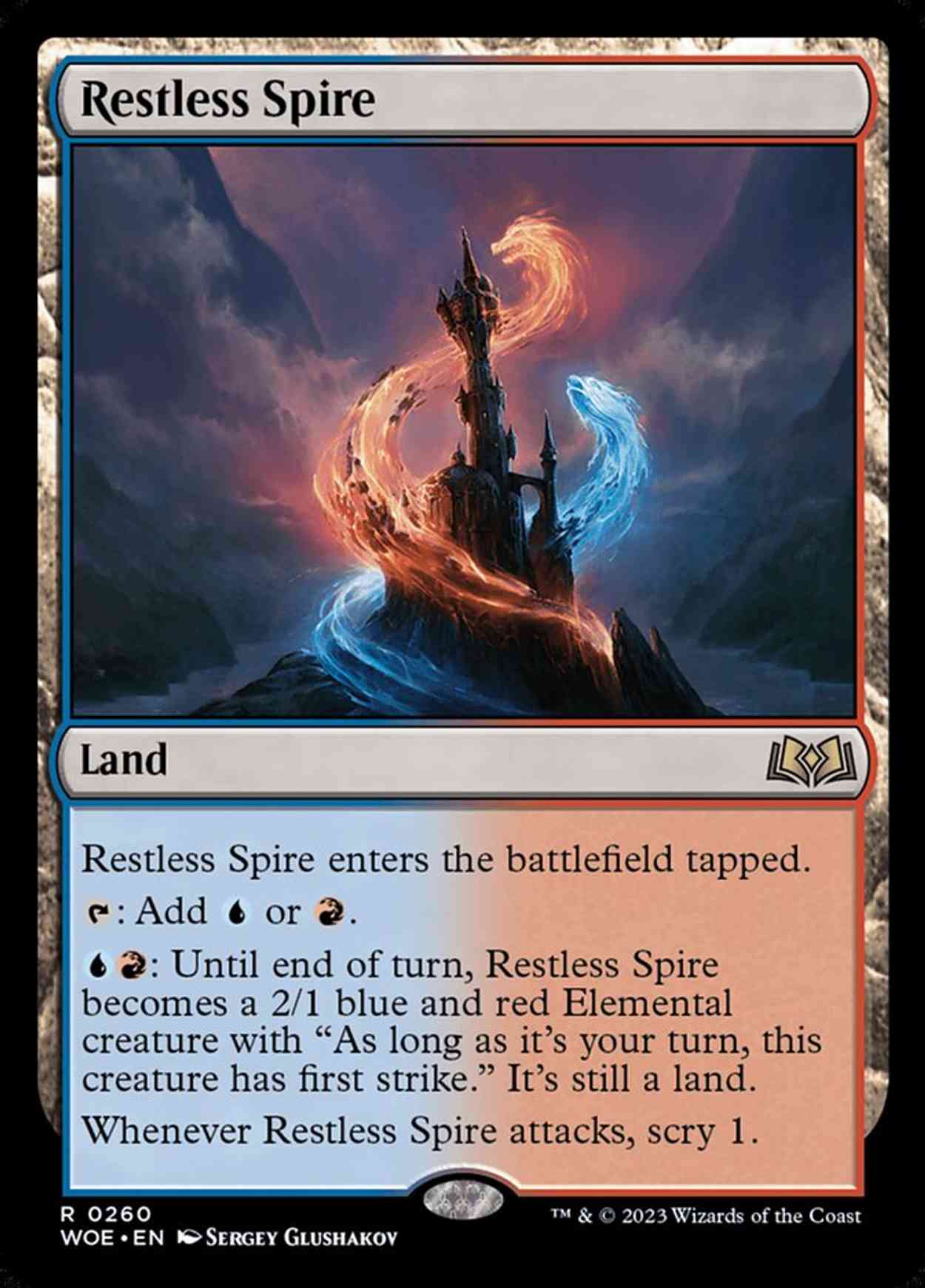 Restless Spire magic card front