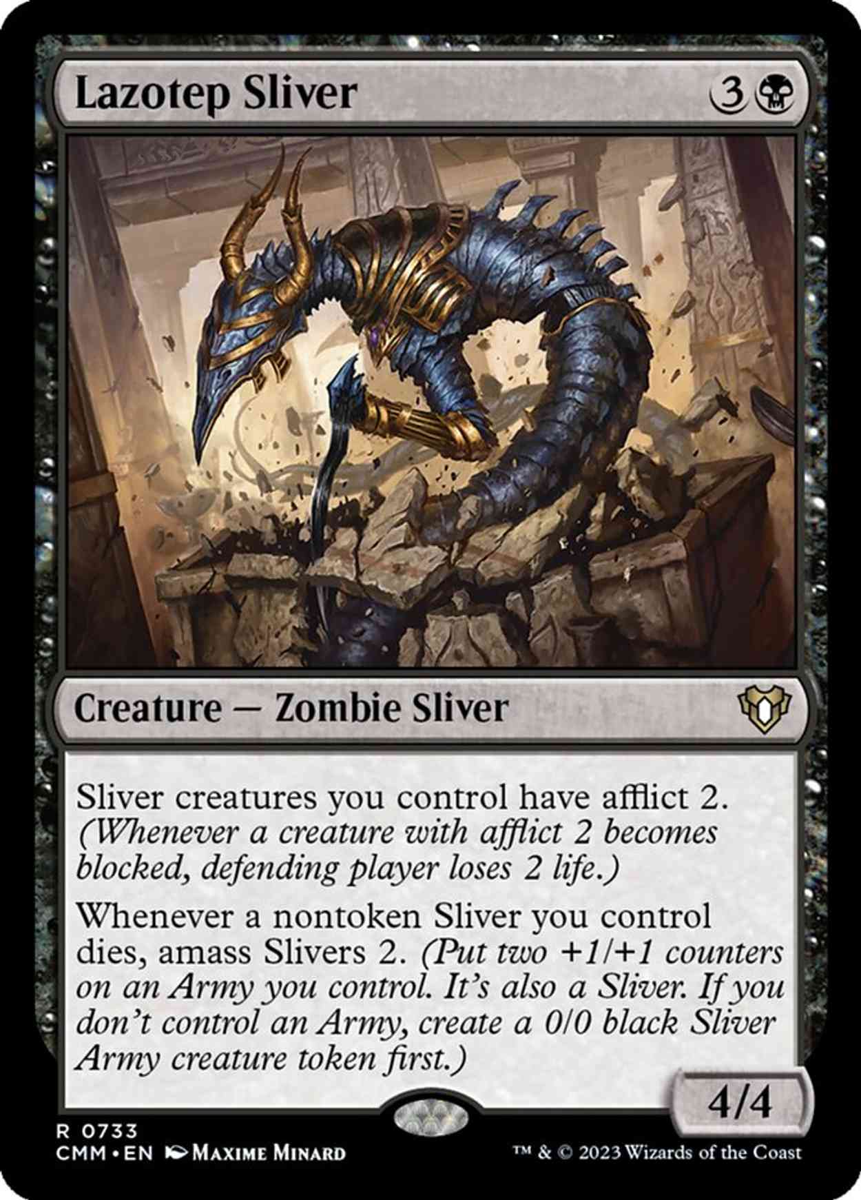 Lazotep Sliver magic card front