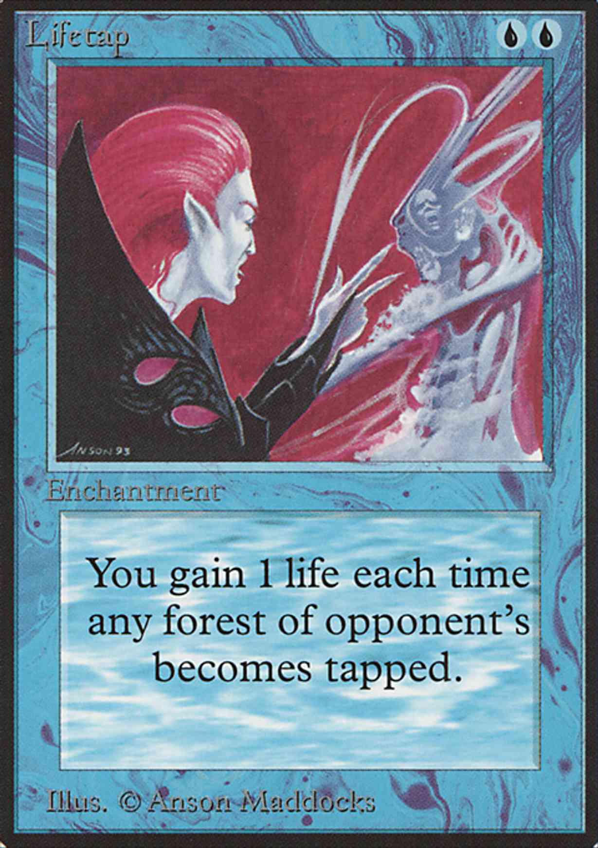 Lifetap magic card front